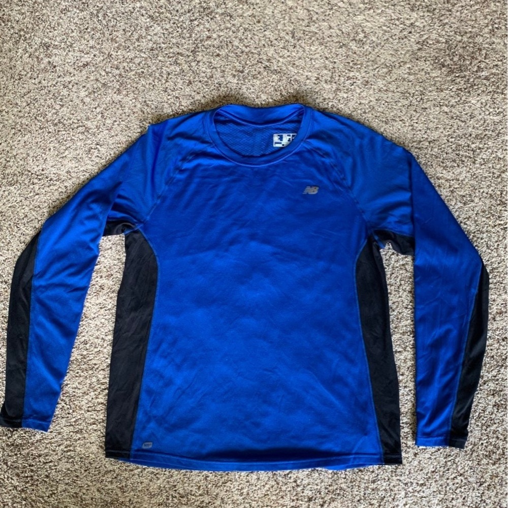 New Balance Royal Blue Athletic Pullover